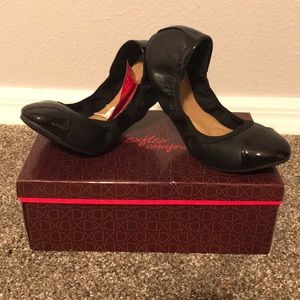 BN black ballet Slip-On’s